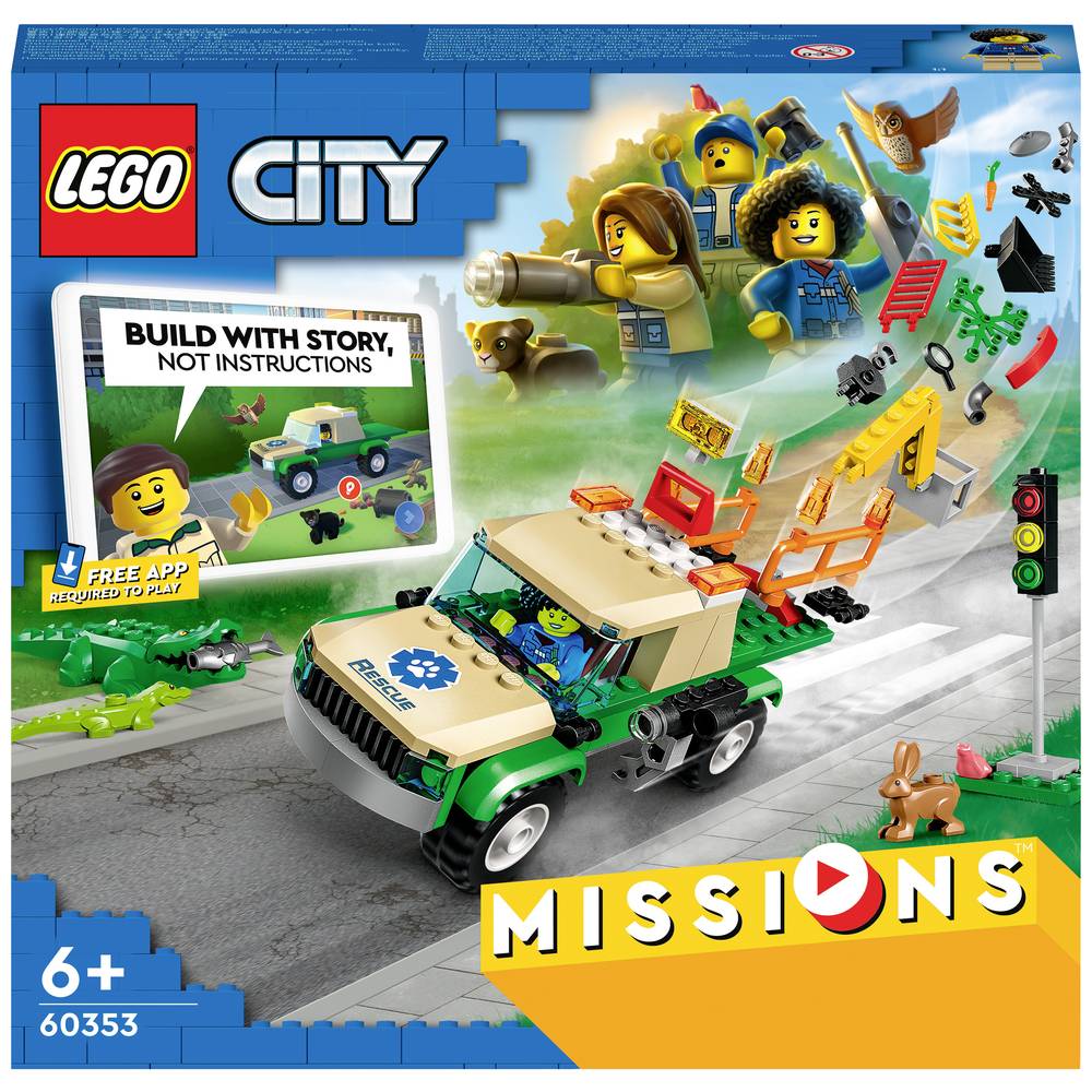 LEGO® CITY 60353 Wilde dieren reddingsmissies