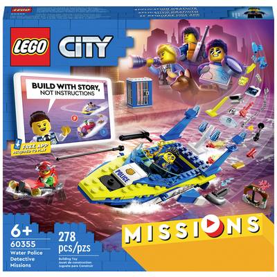 60355 LEGO® CITY Detektivmissionen der Wasserpolizei