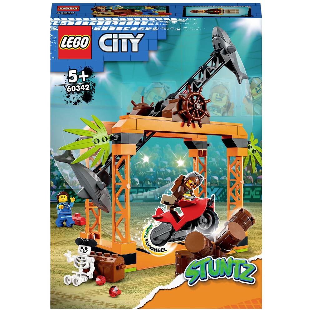 LEGOÂ® City 60342 stuntz shark attack stuntuitdaging