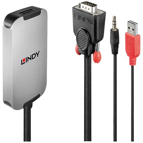 Lindy 38296 VGA auf DisplayPort 1.2 Konverter