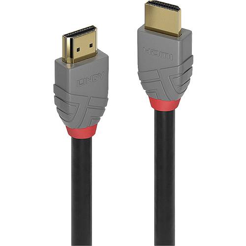 LINDY Anschlusskabel HDMI-A Stecker, HDMI-A Stecker 1.00 m Schwarz 36952 8K UHD HDMI-Kabel