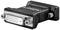 Adapter mit DVI-D-Stecker und HDMI-Buchse, Marke sichtbar. Verwendet für digitale Video- und Audiosignale zwischen Geräten.