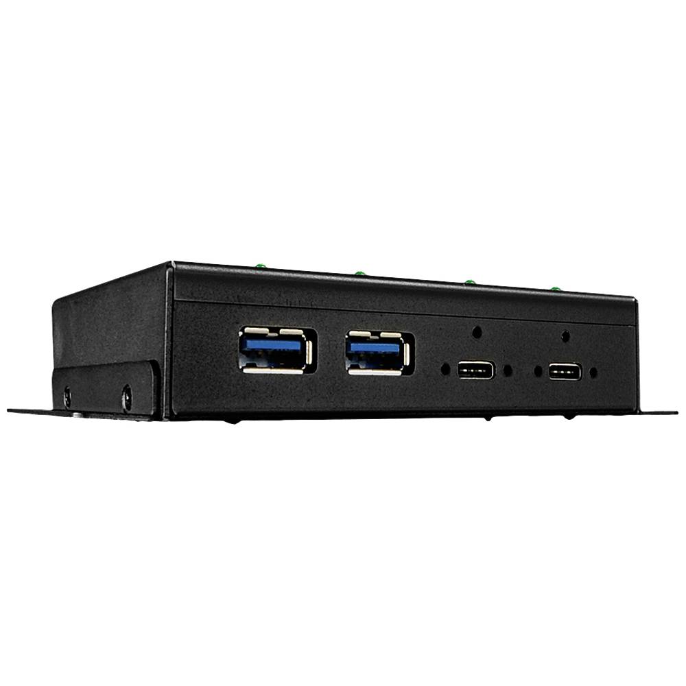LINDY 43094 USB 3.2 Gen 2-hub 4 poorten Zwart
