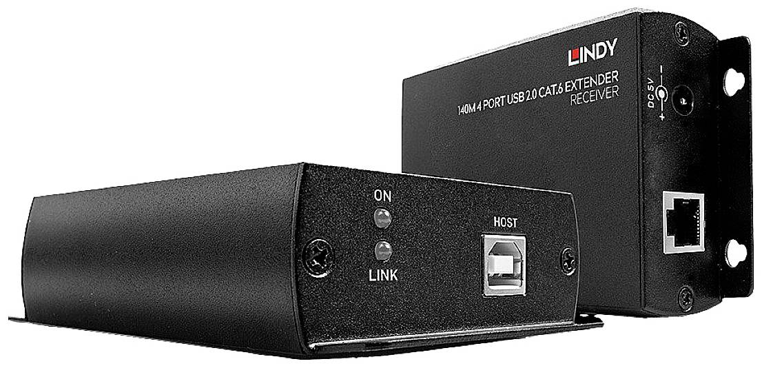 LINDY 140m 4 Port USB 2.0 Cat.6 Extender