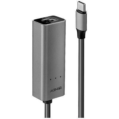 LINDY neu Netzwerkadapter  2.5 GBit/s USB-C® USB 3.1 (Gen 1), Gigabit-LAN (1/2.5 Gbit/s), RJ45