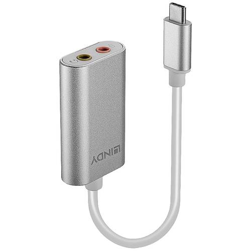 Lindy Audio Adapter - Soundkarte - USB-C