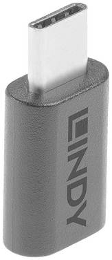 Lindy - USB-Adapter - 24 pin USB-C (W) zu 24 pin USB-C (M)