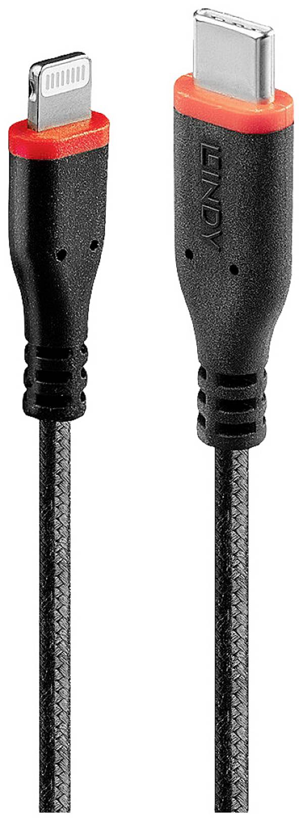 Lindy 31287 - 2 m - Lightning - USB C - Männlich - Männlich - Schwarz