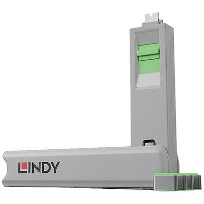 Ein grauer LINDY Netzwerk-Tester mit grünem RJ45-Steckplatz, der zur Überprüfung von Kabelverbindungen dient.