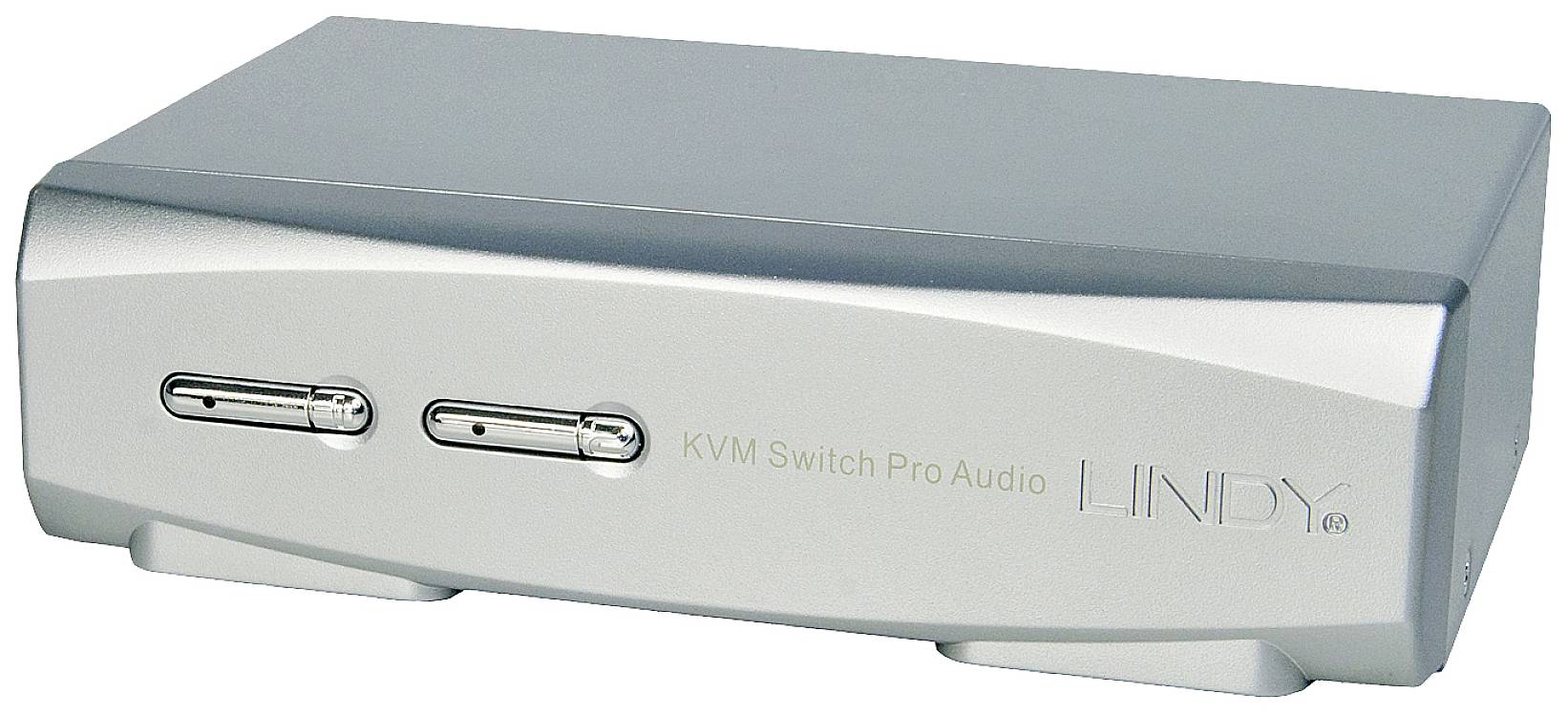 LINDY KVM Switch 2 Port Displayport 1.2 USB 2.0  Audio Switch Pro