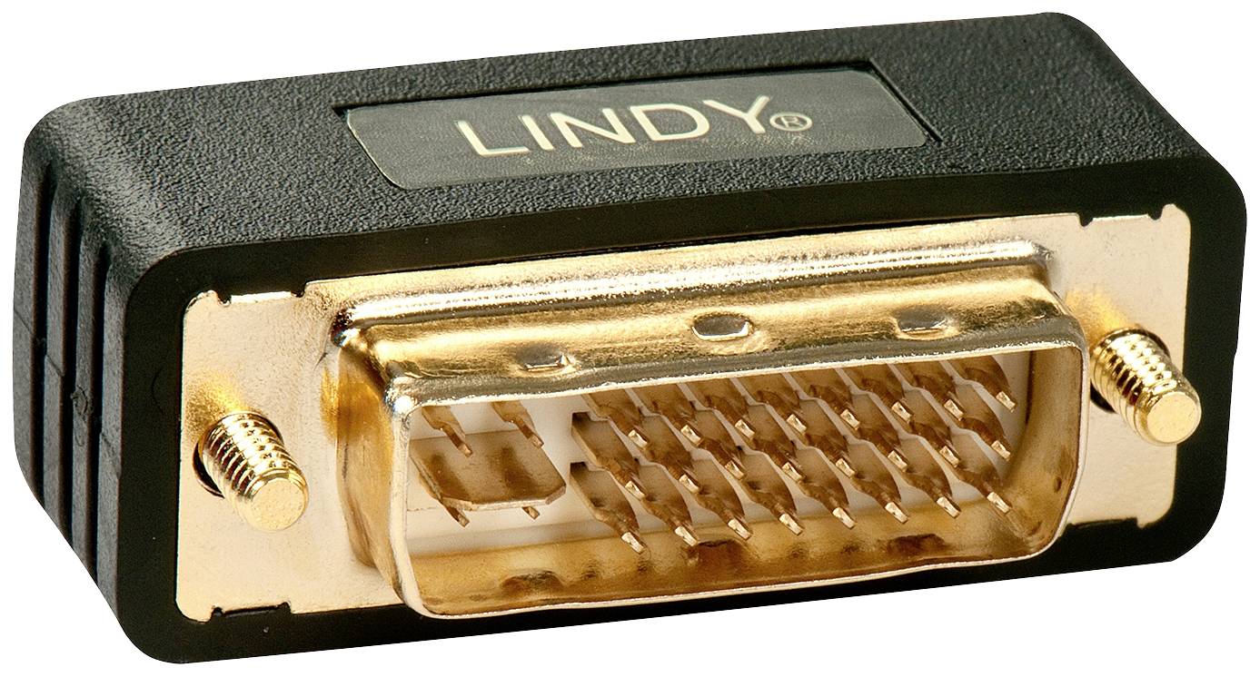 Lindy Premium - Port Protector - DVI-I (M) zu DVI-I (W)