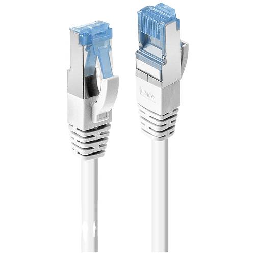 LINDY 47197 RJ45 Netzwerkkabel, Patchkabel CAT 6 S/FTP 7.50 m Weiß 1 St.