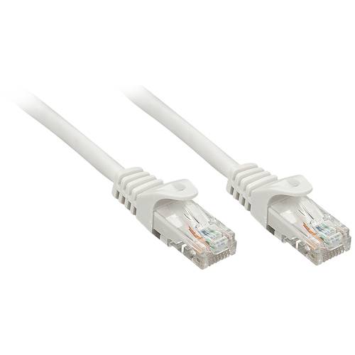 LINDY 48164 RJ45 Netzwerkkabel, Patchkabel CAT 6 U/UTP 3.00 m Grau 1 St.