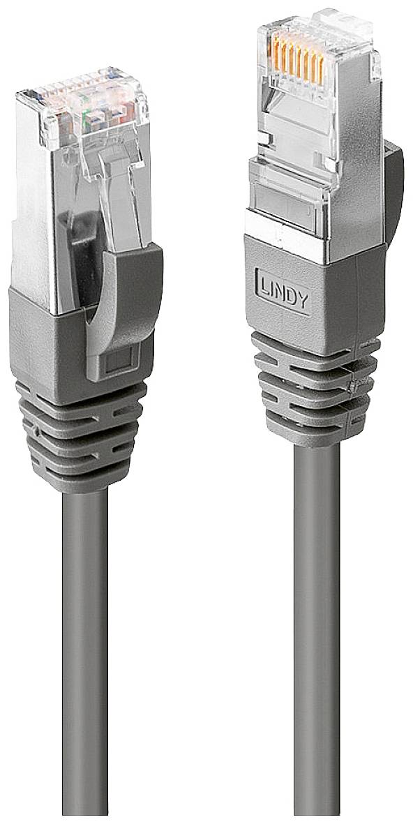 LINDY CROMO Cat.6 SSTP / S/FTP Patchkabel, anthrazit 10m Konfektioniertes SSTP / S/FTP Patchkabel (4