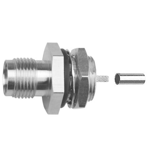 Thumbnail - Telegärtner J01001A0108 BNC-Kabeleinbaub. 50 Ohm für RG-58C/U crimp
