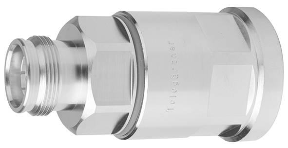 Telegärtner 100025267 100025267 F-Steckverbinder Kupplung, gerade 50 Ω 1 St.