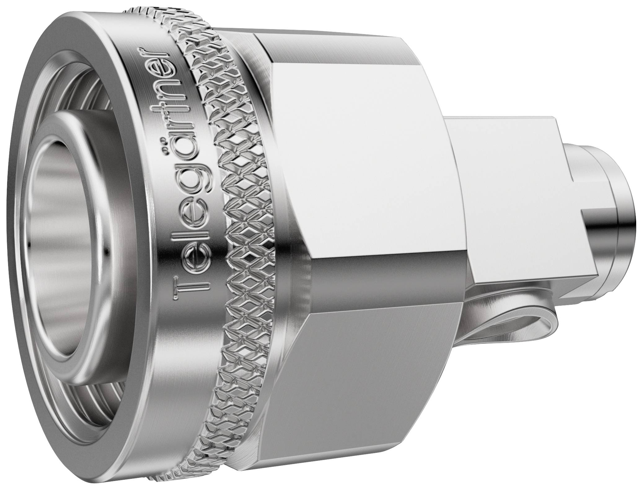 Telegärtner J01460A3008 2.2-5 Kabelwinkelstecker für UT-141 Lötanschluss, Push-Pull