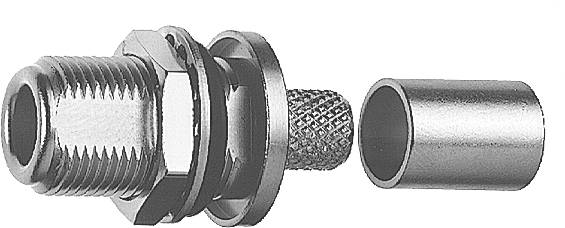 Telegärtner J01021A0203 N-Kabeleinbaubuchse für RG-316/U Crimpanschluss