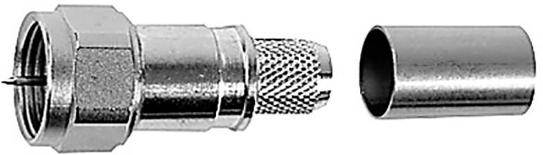 Telegärtner J01600A0013 J01600A0013 F-Steckverbinder Stecker, gerade 50 Ohm 1 St.