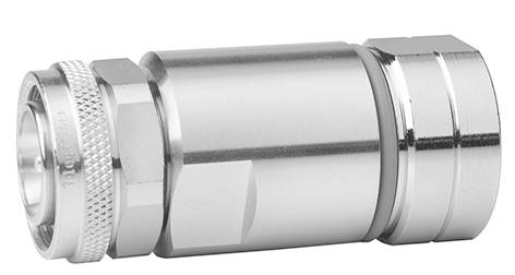 Telegärtner J01440A0005 4.3-10 Stecker Screw Typ für 1/2 Flex, Klemmanschluss