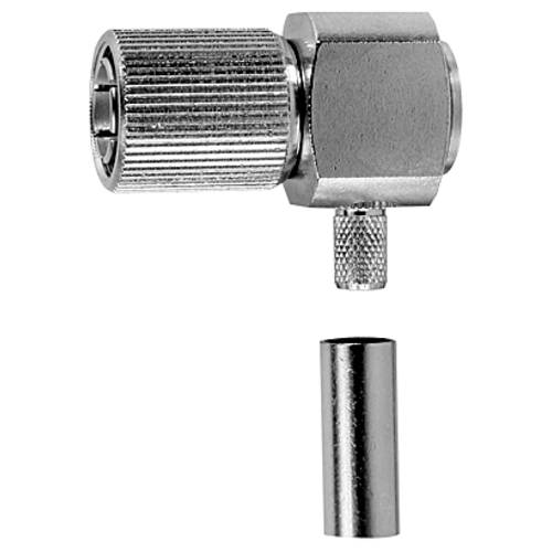 Thumbnail - Telegärtner 100024375 100024375 N-Steckverbinder Stecker, gewinkelt 50 Ω 1 St.