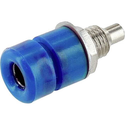 Thumbnail - econ connect TB40BL Laborbuchse Buchse, Einbau Stift-Ø: 4 mm Blau 1 St. Bulk
