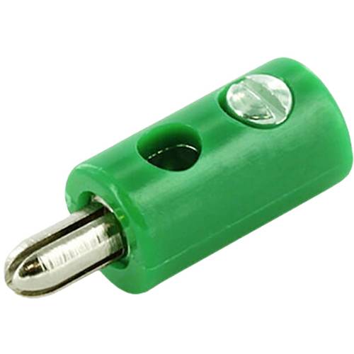 econ connect HOS25GN Miniatur-Bananenstecker Stecker Stift-Ø: 2.60 mm 1 St. Bulk