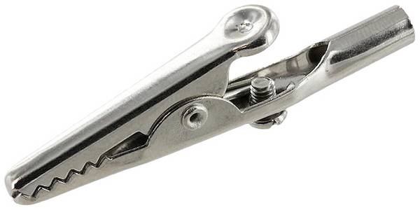 econ connect AK40M Abgreifklemme Silber Klemmbereich max.: 10 mm 1 St. Bulk