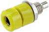econ connect TB40GE Laborbuchse Buchse, Einbau Stift-Ø: 4 mm Gelb 1 St. Bulk