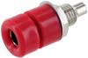 econ connect TB40RT Laborbuchse Buchse, Einbau Stift-Ø: 4 mm Rot 1 St. Bulk