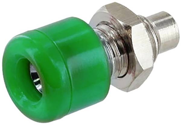 econ connect HOB25GN Miniatur-Bananenstecker Buchse, Einbau Stift-Ø: 2.5 mm  1 St. Bulk