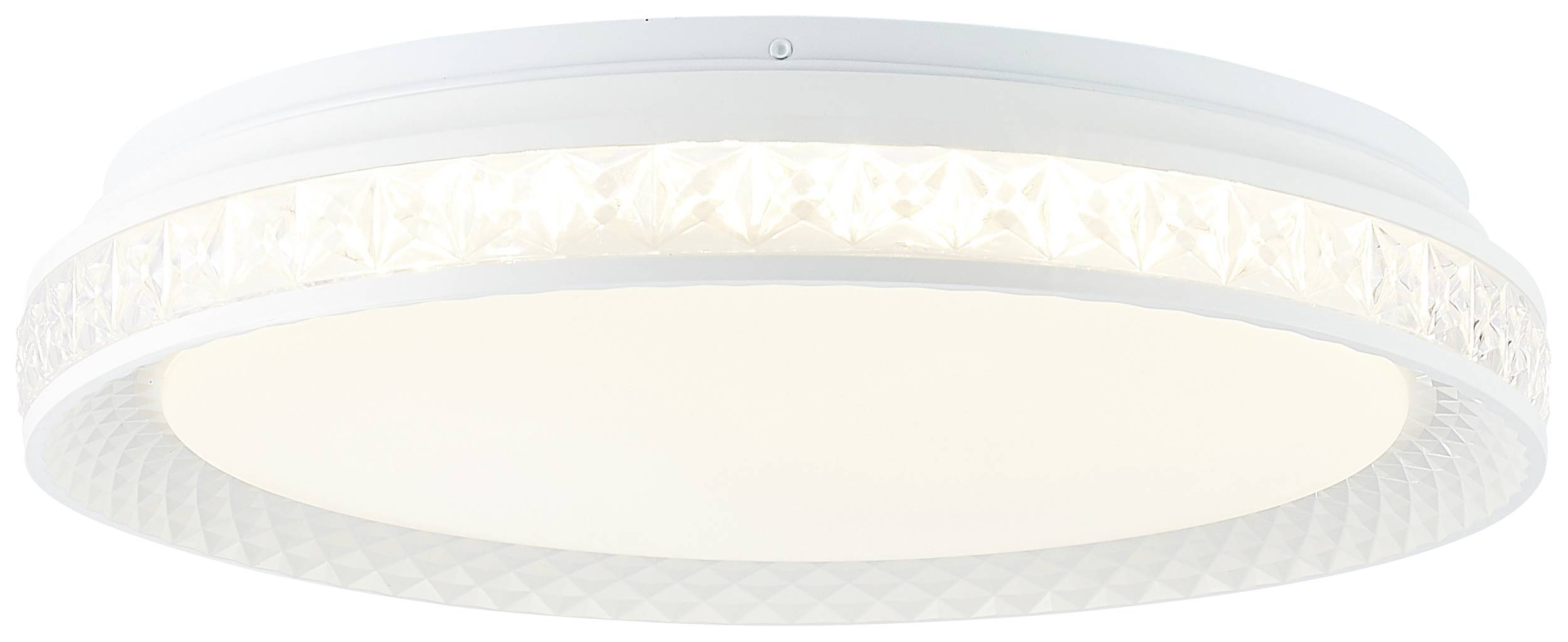BRILLIANT G97190/70 Burlie LED-Deckenleuchte LED EEK: E (A - G) 24 W Transparent, Weiß