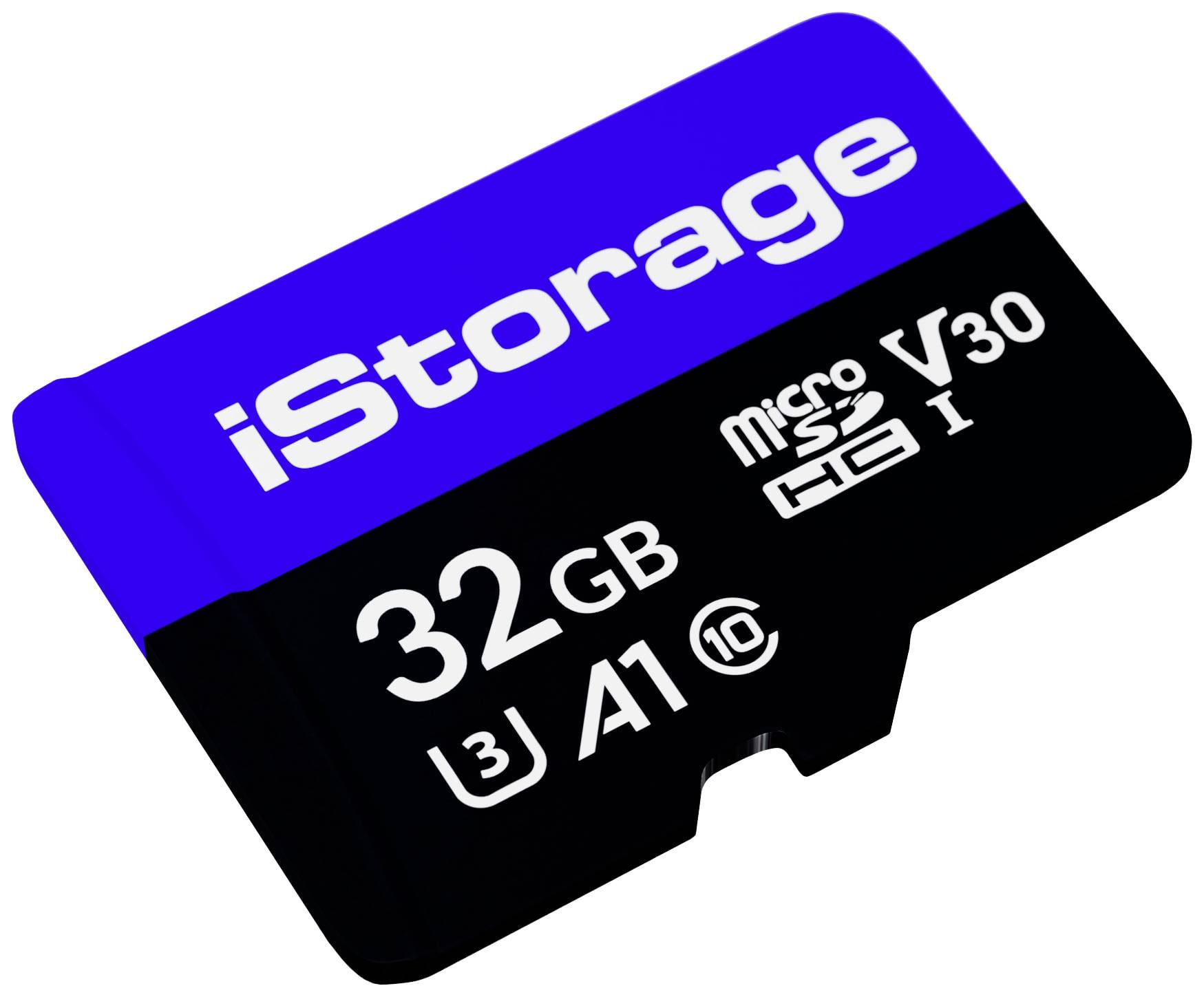 iStorage - Flash-Speicherkarte - 32 GB - A1 / Video Class V30 / UHS-I U3 / Class10