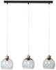 Brilliant Imagos 99533/06 Pendelleuchte E27 Schwarz, Holz