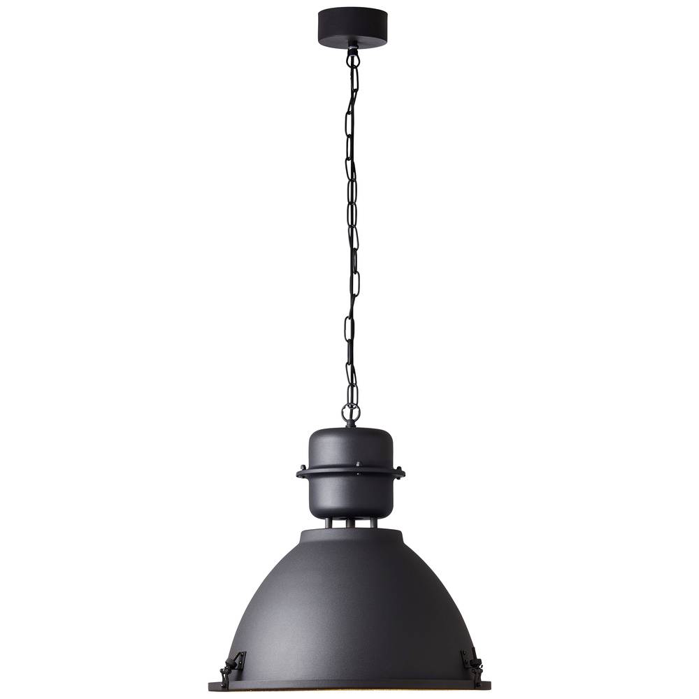 Brilliant plafondlamp Kiki zwart E27