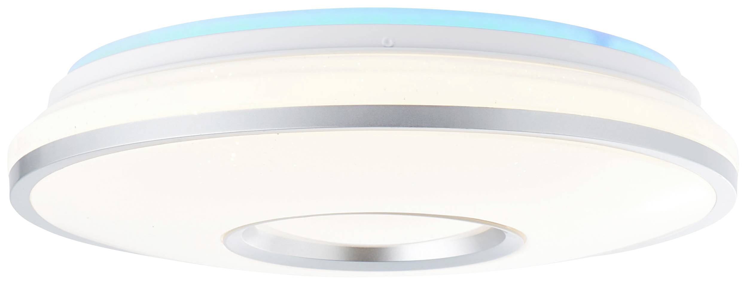 BRILLIANT G97043/58 Visitation LED-Deckenleuchte LED EEK: G (A - G) 24 W Weiß, Silber