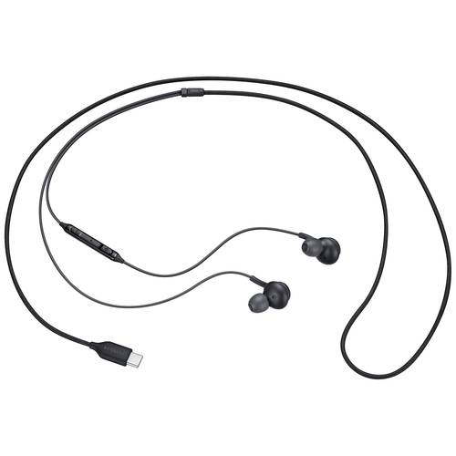 Samsung EO-IC100BBEGEU B-Ware (beschädigte / fehlende Verpackung) In Ear Kopfhörer kabelgebunden Stereo Schwarz Lautstär...