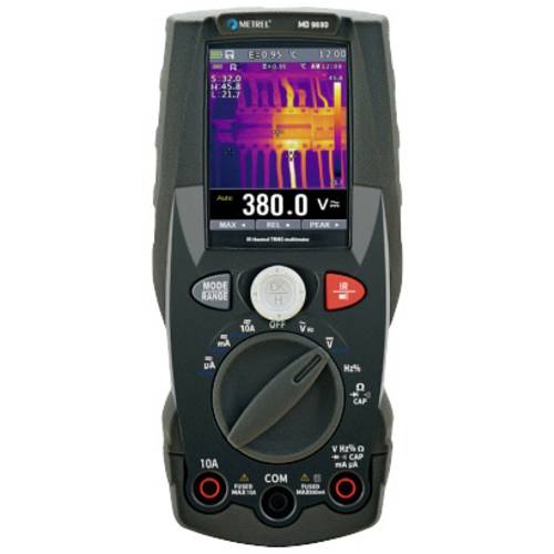 Metrel MD 9880 Hand-Multimeter kalibriert (DAkkS-akkreditiertes Labor) integrierte Wärmebildkamera