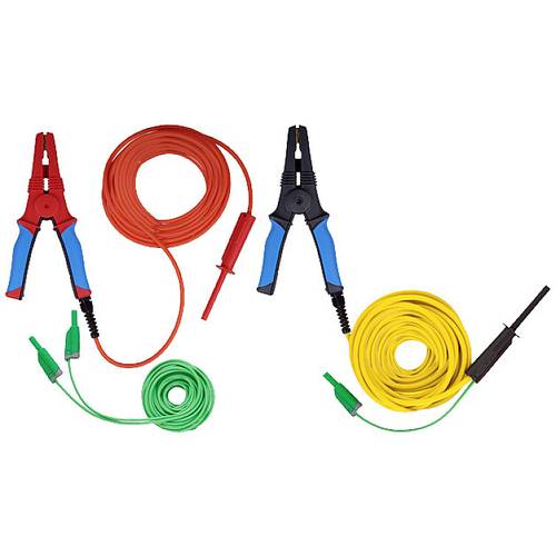 Metrel S 1539 15M Messleitungs-Set 15 m Grün, Rot, Gelb 1 St.