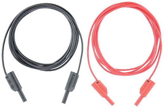 Metrel S 2012 Sicherheits-Messleitungs-Set 10 m Rot, Schwarz 1 St.