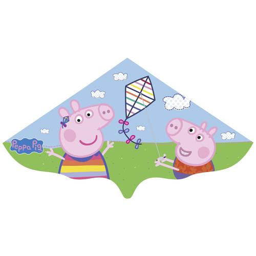 Günther Flugspiele Drachen Peppa Pig Spannweite (Details) 1150 mm Windstärken-Eignung 5 - 8 bft