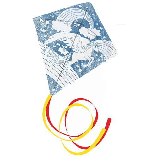 Thumbnail - Günther Flugspiele Drachen Einhorn-Landschaft Spannweite (Details) 690 mm Windstärken-Eignung 4 - 9 bft