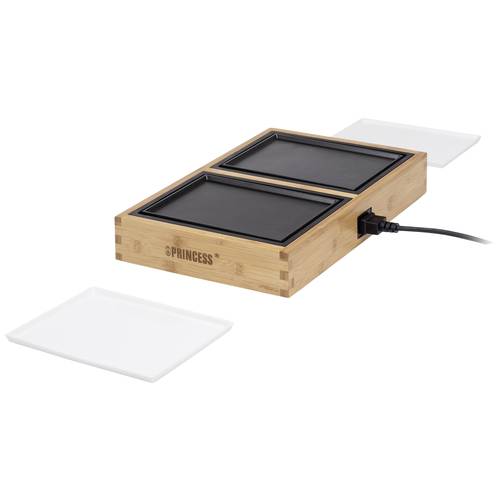 Thumbnail - Princess 104020 Elektro Tischgrill Schwarz, Bambus