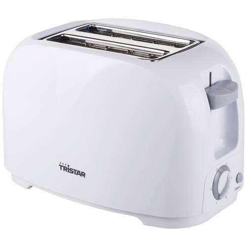 Tristar BR-1013 Toaster mit Brötchenaufsatz Weiß