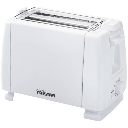Tristar BR-1009 Toaster mit eingebautem Brötchenaufsatz Weiß