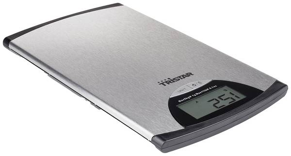 Tristar KW-2435 Küchenwaage digital  Wägebereich (max.)=5 kg Silber