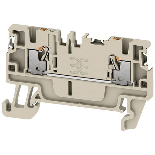 Weidmüller 2674590000 Durchgangsreihenklemme Push-In-Klemme, Steckanschluss Dunkelbeige 100 St.