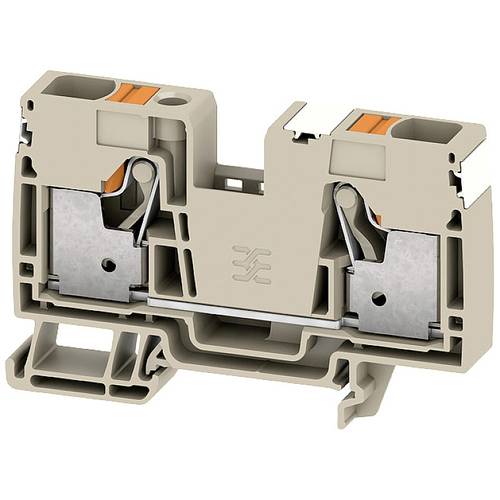 Weidmüller 2675000000 Durchgangsreihenklemme Push-In-Klemme, Steckanschluss Dunkelbeige 20 St.