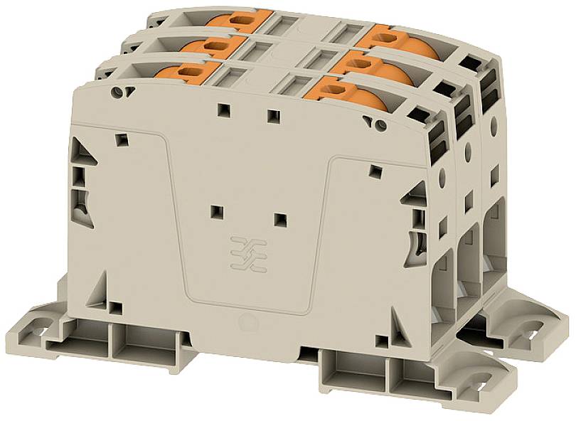 Weidmüller 2663390000 Durchgangsreihenklemme Steckanschluss Beige 1 St.