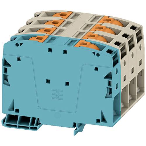 Weidmüller 2663300000 Durchgangsreihenklemme Steckanschluss Beige 1 St.